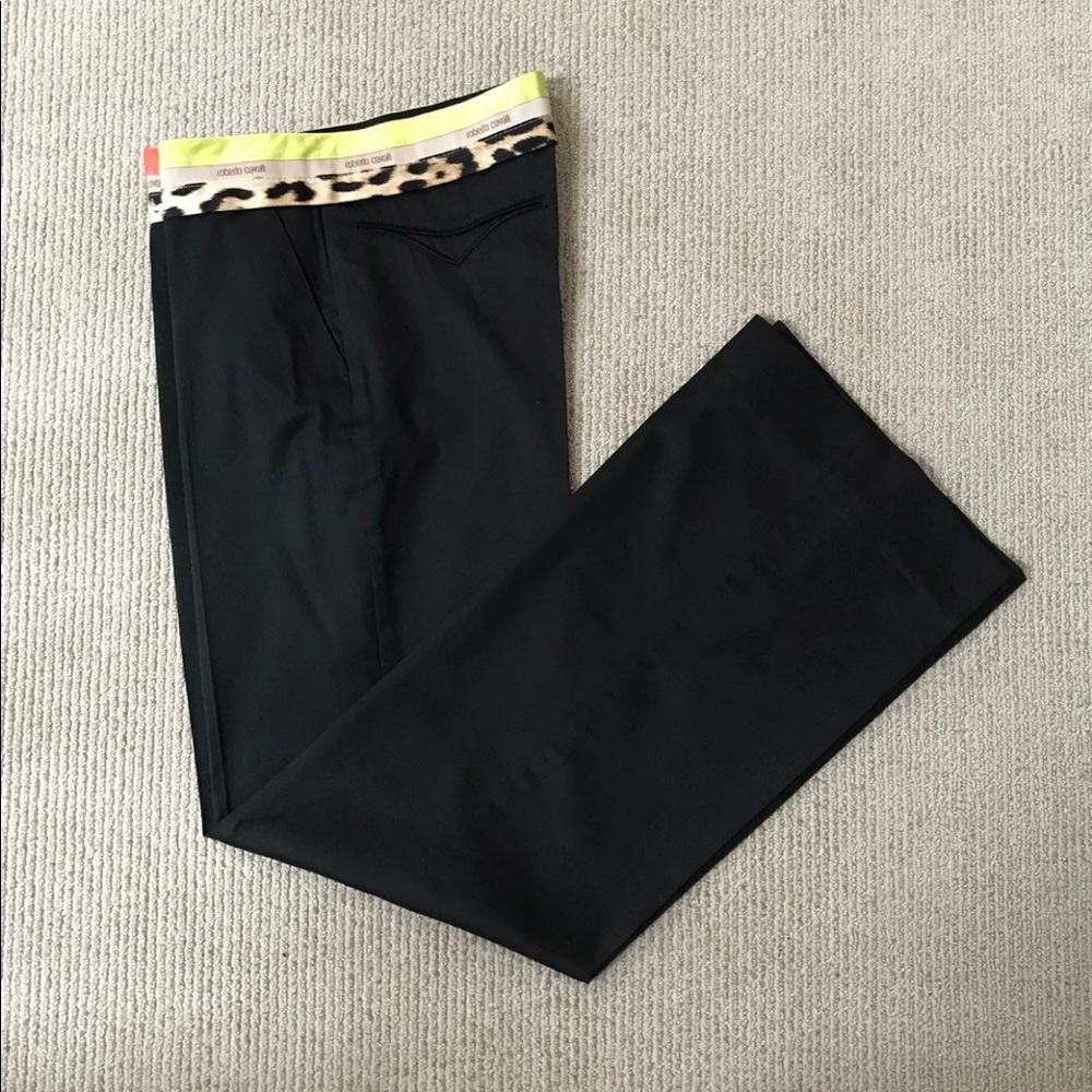 Roberto Cavalli Black Pants XS